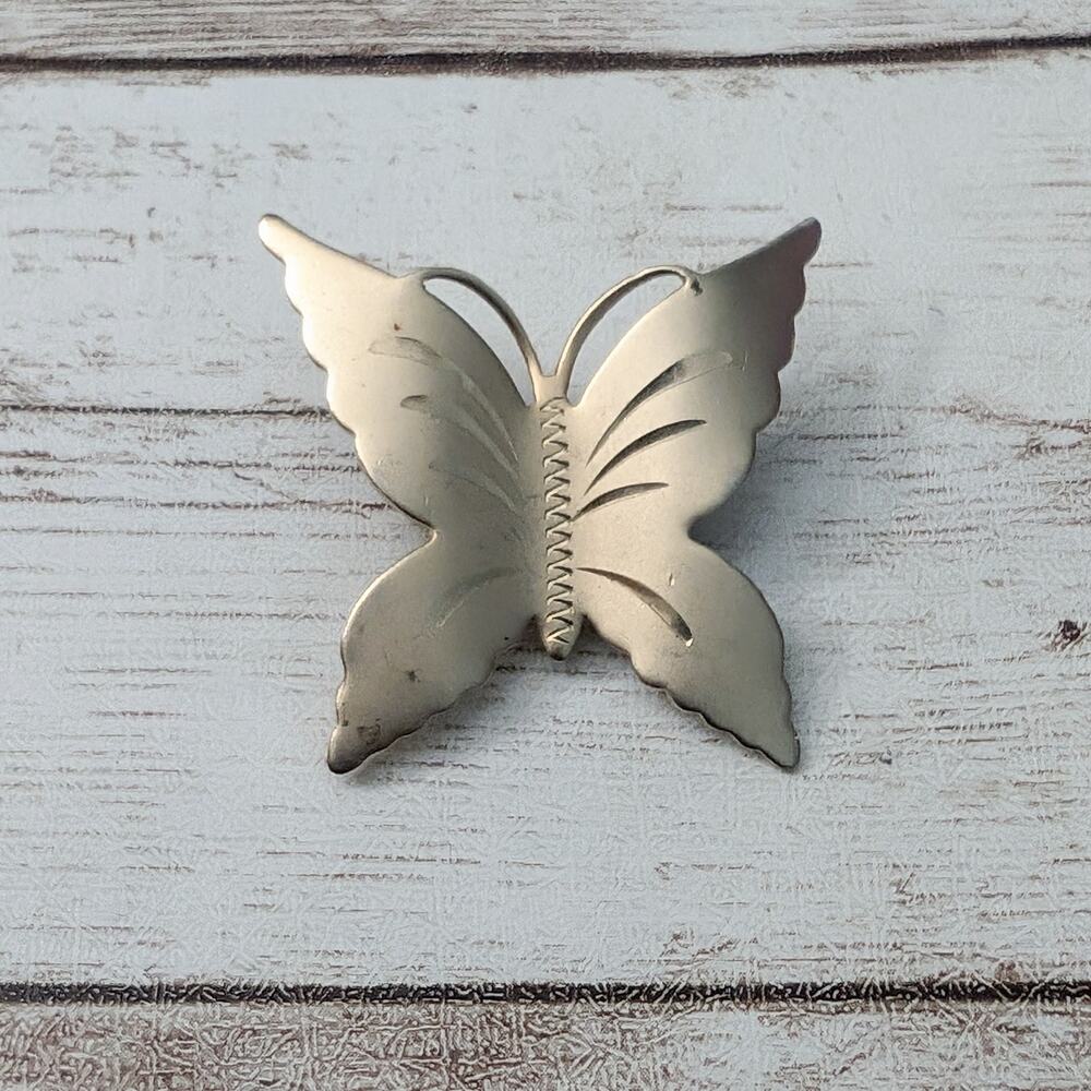 Vintage Butterfly Brooch - Some Tarnish